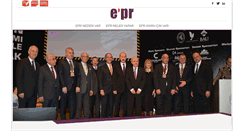 Desktop Screenshot of epr.com.tr